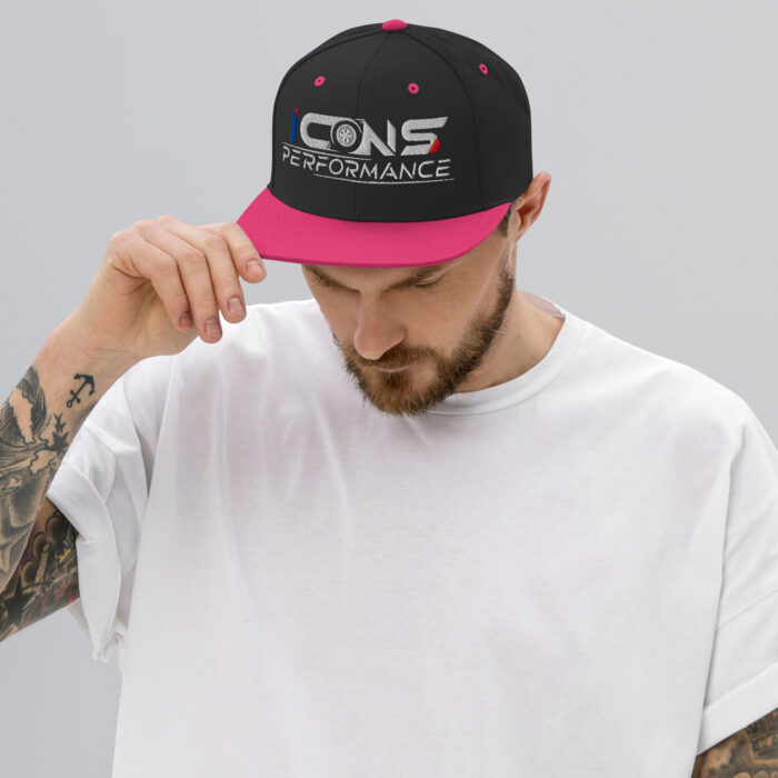 Icons Performance Snapback Hat - Image 11