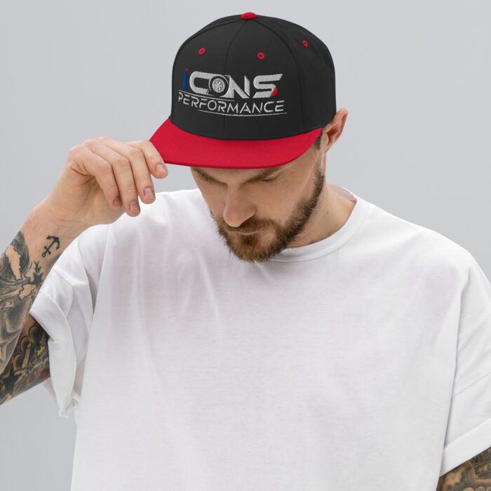 Icons Performance Snapback Hat - Image 8