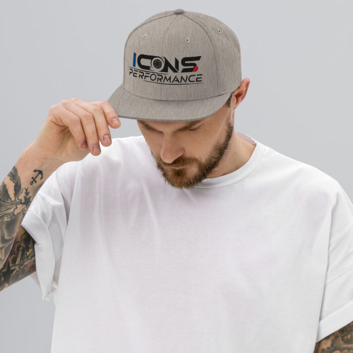 Icons Performance Snapback Hat - Image 6