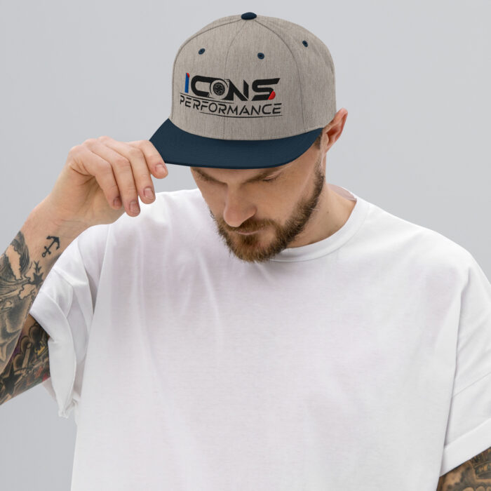 Icons Performance Snapback Hat - Image 4