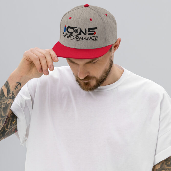 Icons Performance Snapback Hat - Image 5