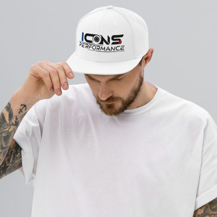 Icons Performance Snapback Hat - Image 7