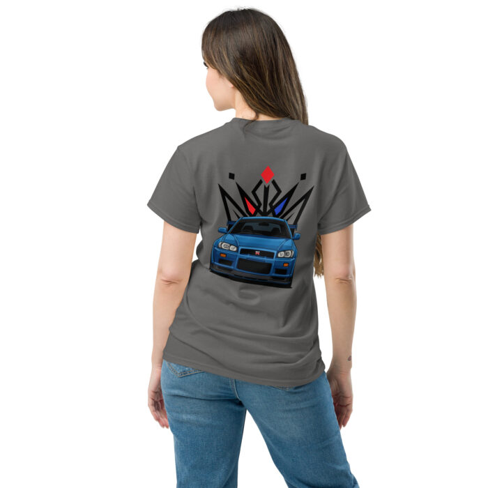Nissan R34 Unisex Classic Tee - Image 21