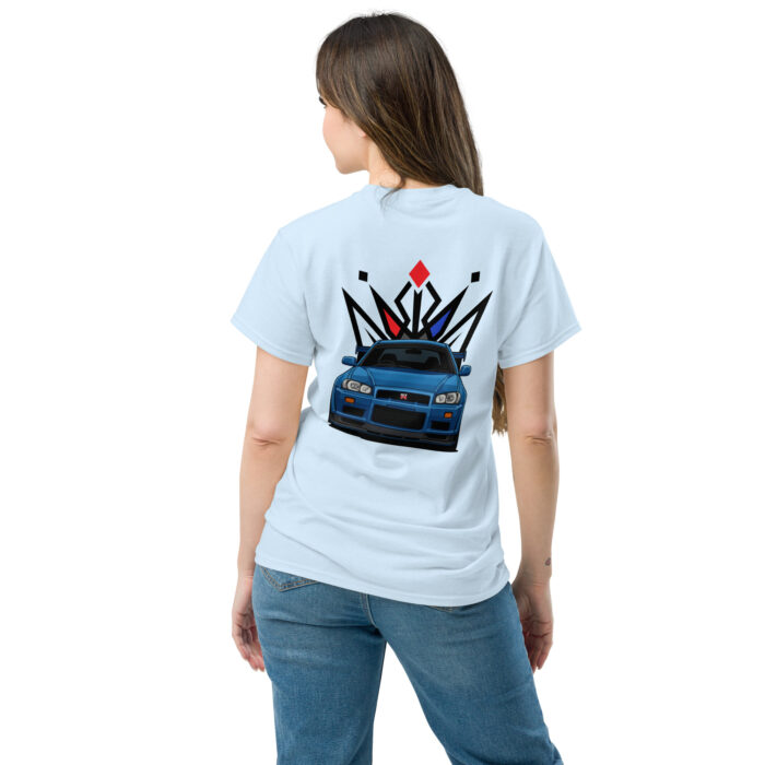 Nissan R34 Unisex Classic Tee - Image 33
