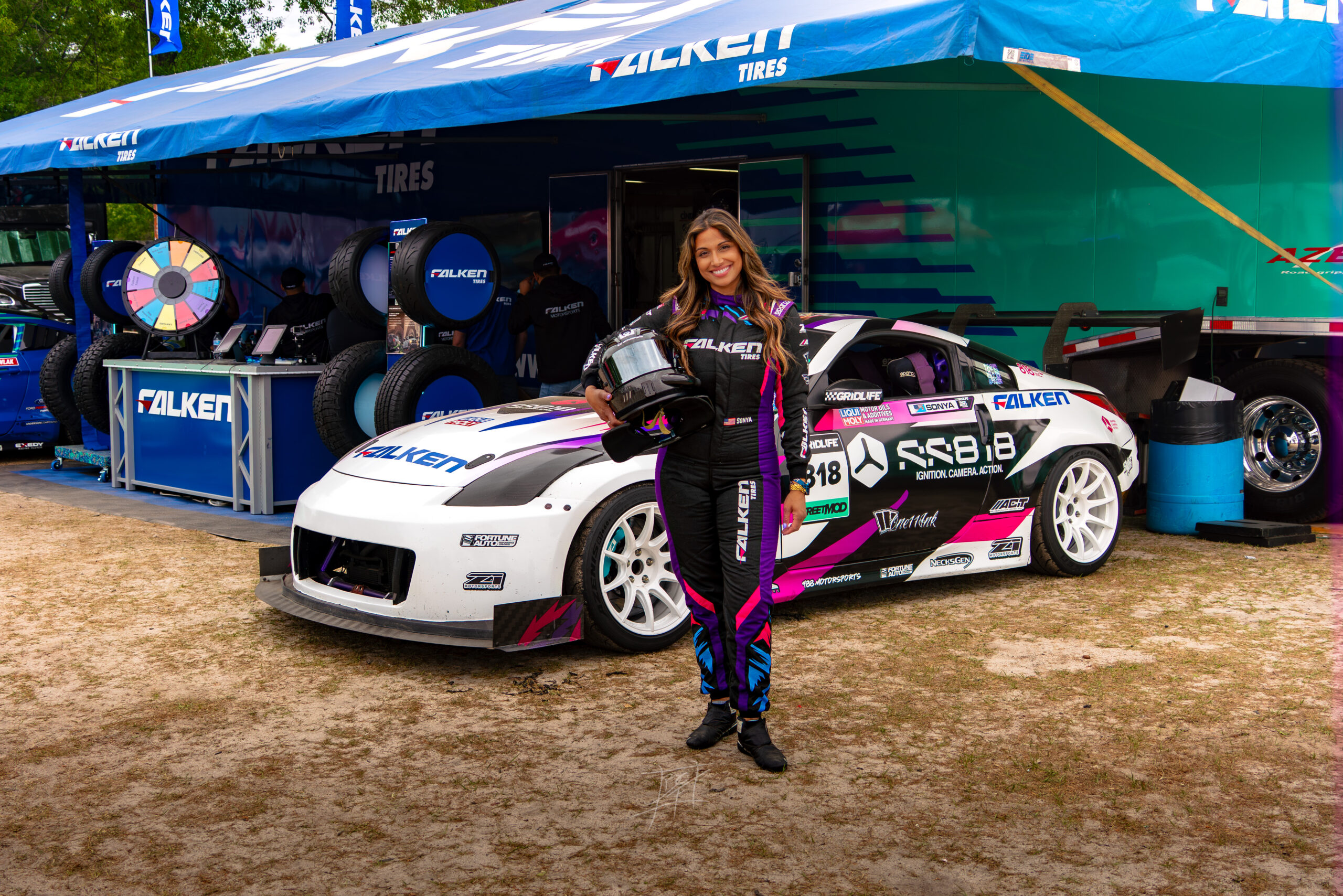 Sonya_Slidez ahead of GRIDLIFE South Carolina.